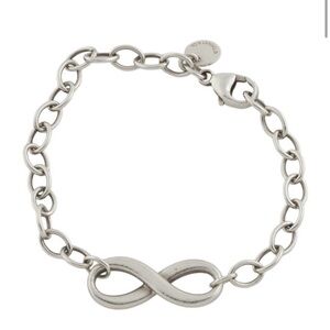 Tiffany & Co. Silver Infinity Chain Bracelet